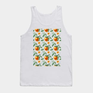 Orange seamless pattern Tank Top